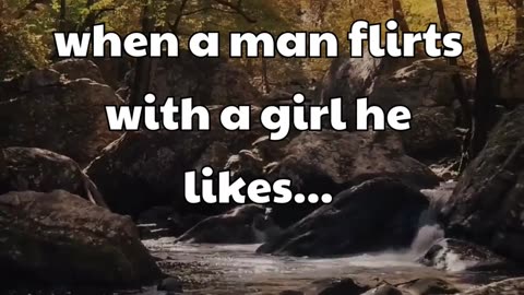 When a Man flirts with girl he likes... #shorts #psychologyfacts #subscribe