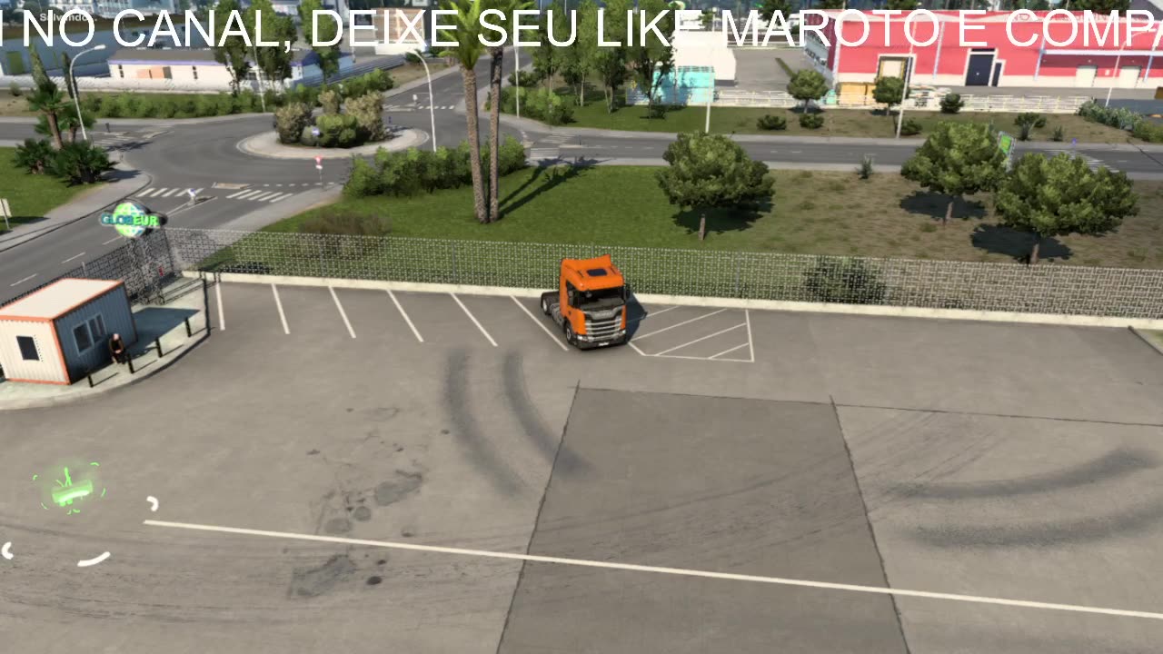 Teste Scania - Mapa SCS