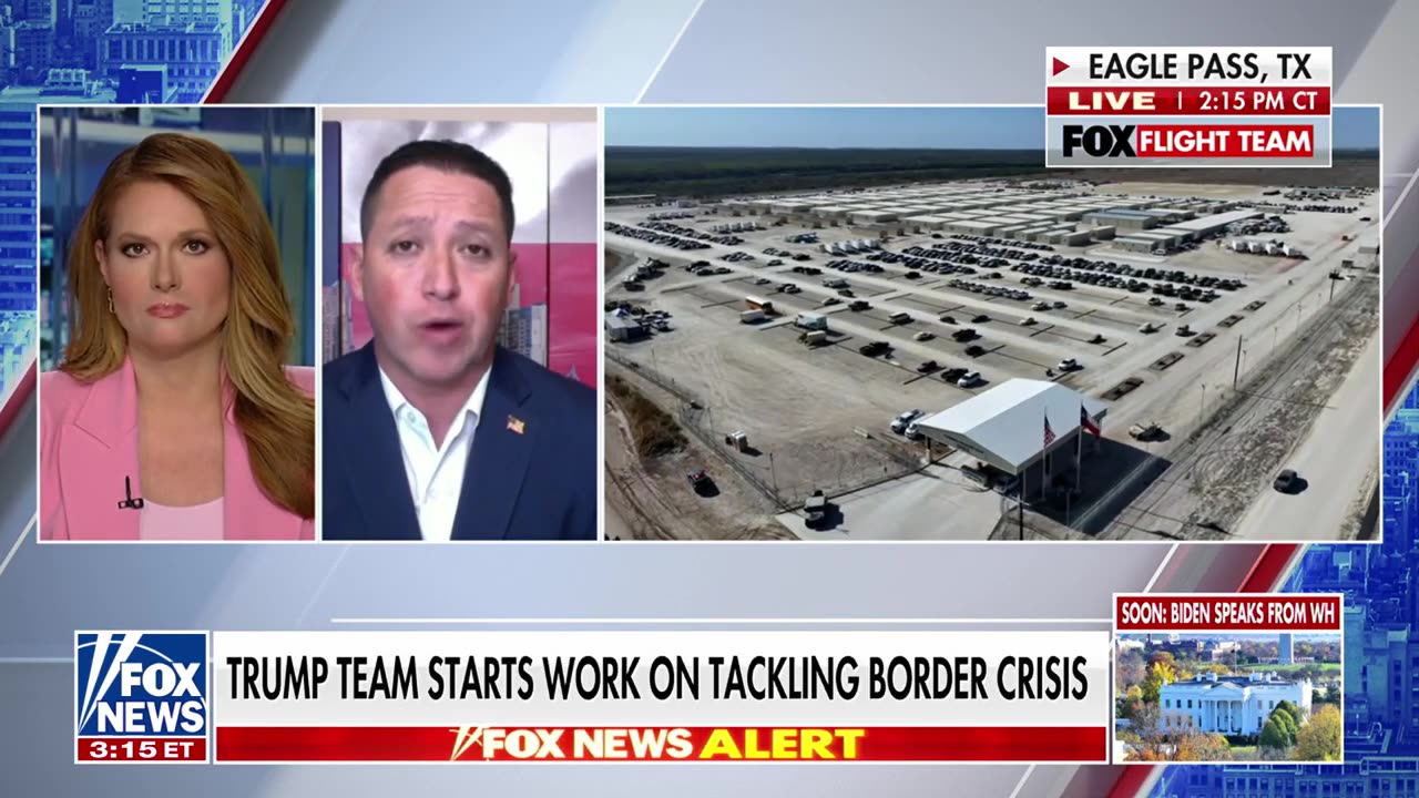Trump team gets to work on securing Biden's open border 'No mas'