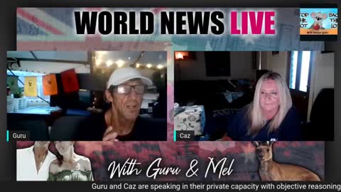 Guru and Caz with Tuesday Night News