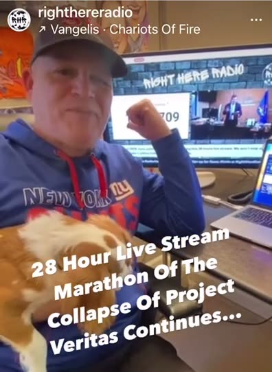 The 28-Hour, Live Stream Marathon Of The Collapse Of Project Veritas Continues...