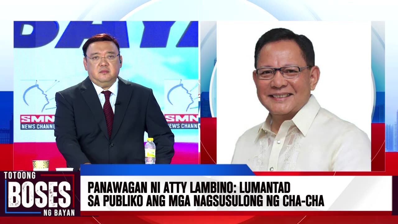 Lumantad sa publiko ang mga nagsusulong ng Cha-Cha —Atty. Raul Lambino