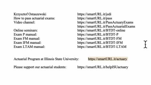 Exam LTAM exercise for November 16, 2021