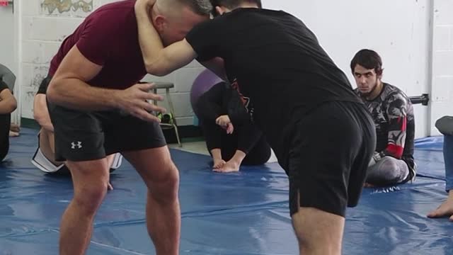 George St Pierre | Strong inside control counter | MMA & Wrestling