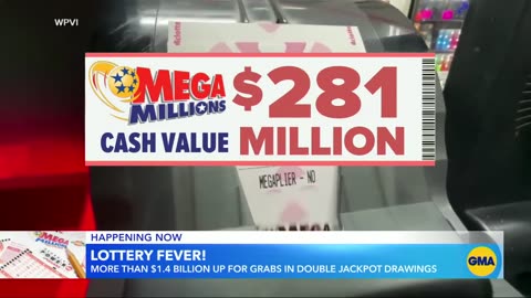 Lotto jackpots soar to a combined $1.4B l GMA