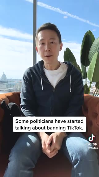 TikTok CEO defends China...