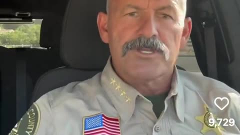 CA Sheriff “Time to put a Felon in the White House”