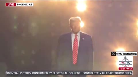 LEGENDARY: Trump Takes The Stage At Turning Point Festival