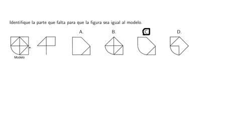 analisis de la imagen, examen de admision