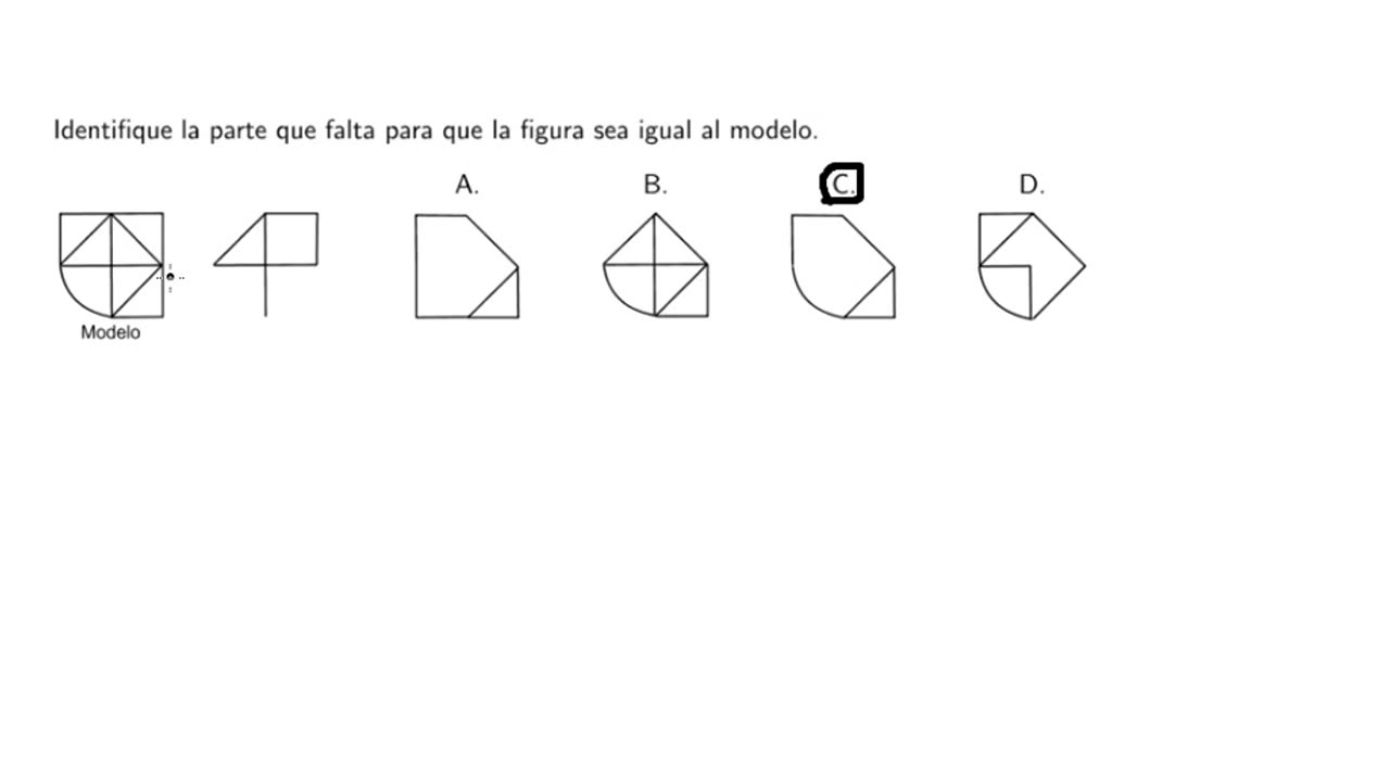 analisis de la imagen, examen de admision