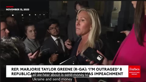 MTG wants him out, YESTERDAY!