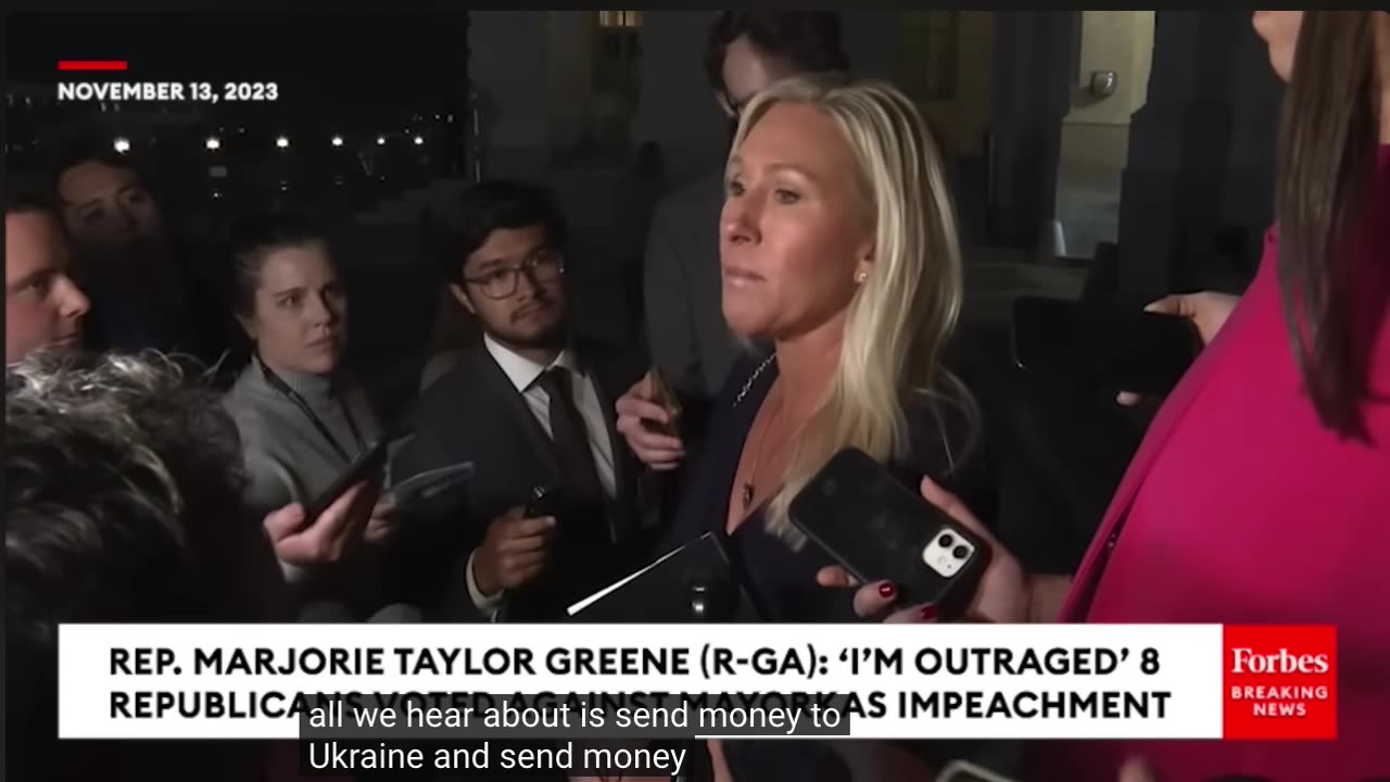 MTG wants him out, YESTERDAY!