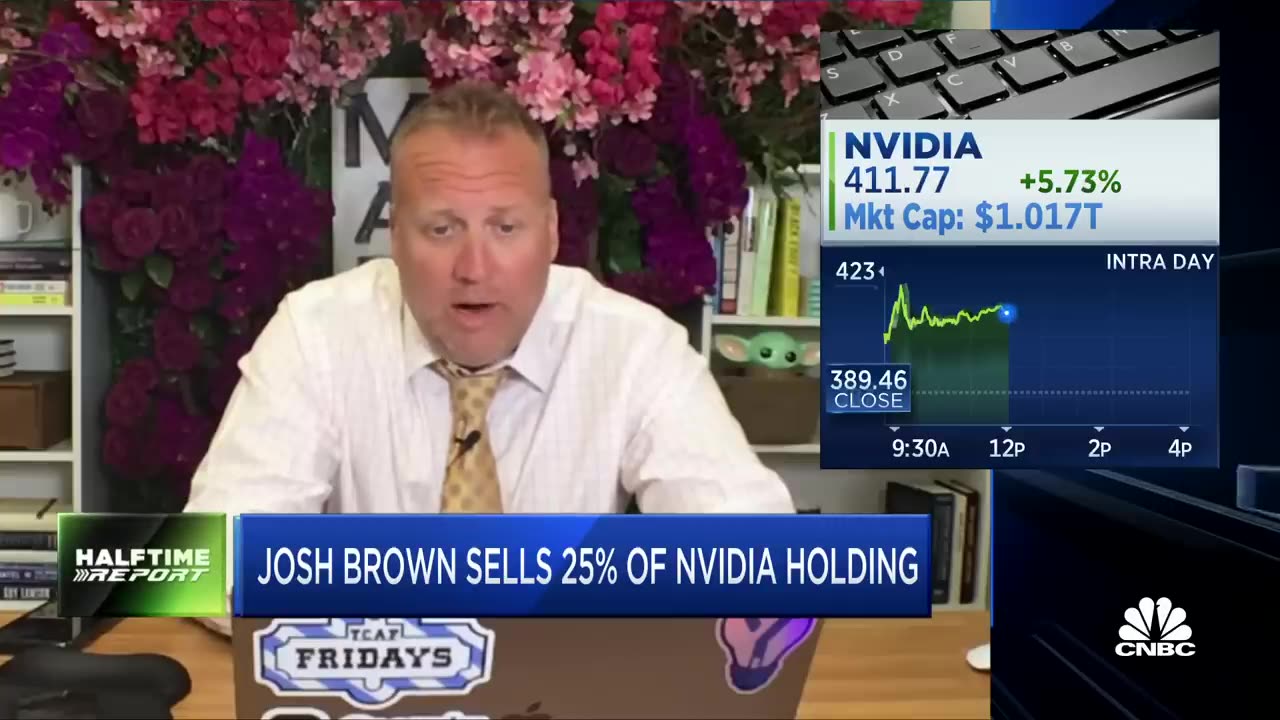 Ritholtz's Josh Brown on why he sold 25% of his Nvidia stake