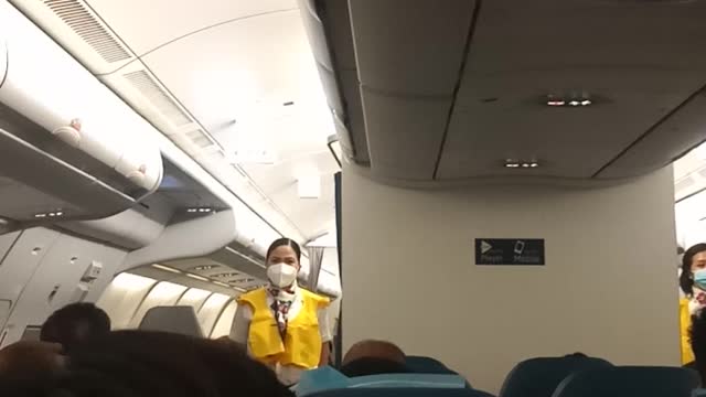 Pre-takeoff demo