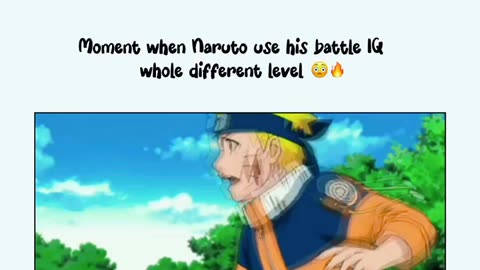 Naruto's crazy attack