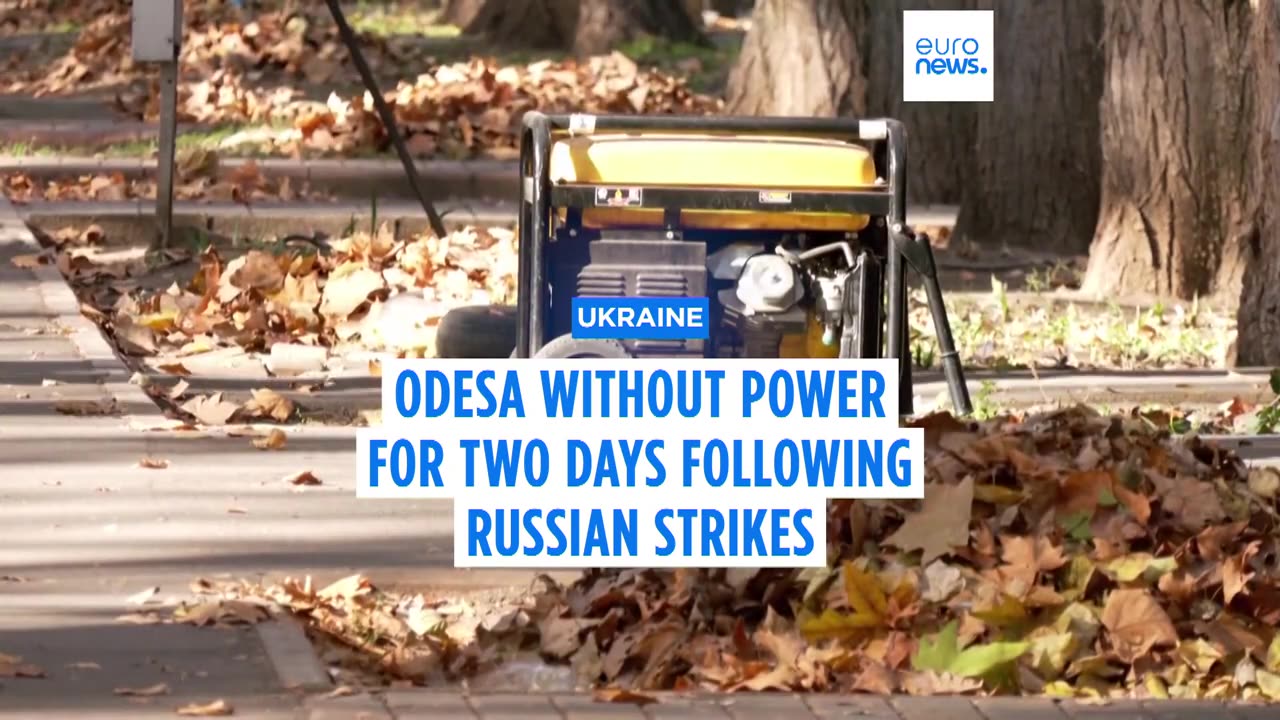 Ukrainian city of Odesa without power for two days following Russian strikes