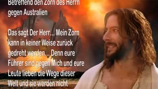 Mein Zorn gegen Australien kann nicht zurückgedreht werden 🎺 Die Trompete Gottes