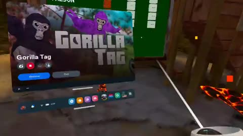 Gorilla tag user sings jingle bells rocks