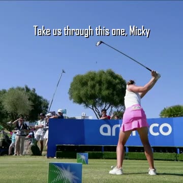 Linn Grant's swing from all angles #golf #linn #grant #swing #angle #hit #shot #green fairway