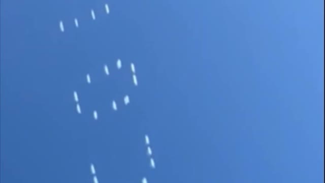 this appeared in the skies over northern Germany.