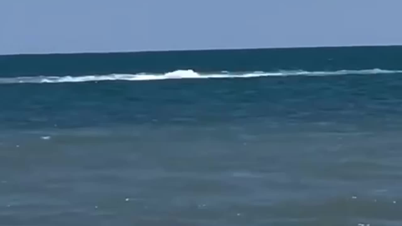 In the ocean in Myrtle Beach. What could be bubbling?