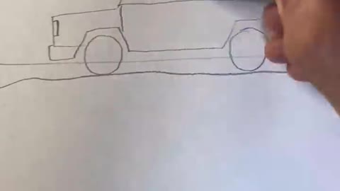 WE DRAW A CAR BY LEVELS