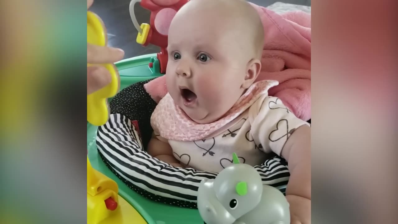 Baby videos falling