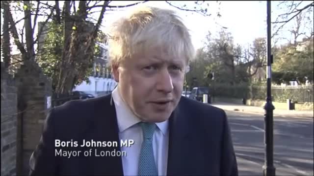 Boris SpeakAgainst Trump in his Live Interview