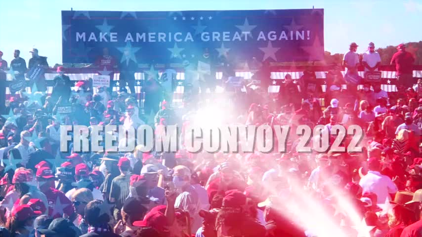 Tribute to the American Freedom Convoys 2022