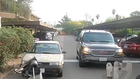 CRAZY! fucking bitch stops us from towing..