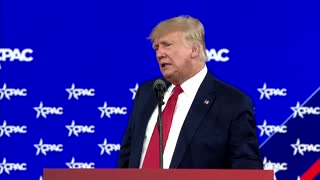 Trump at CPAC rally: "I got you out of wars"