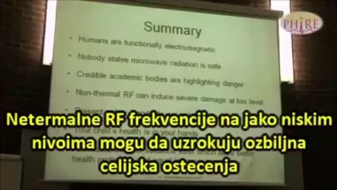 Dr. Erica Mallery Blythe - uničujoče delovanje elektromagnetnega sevanja