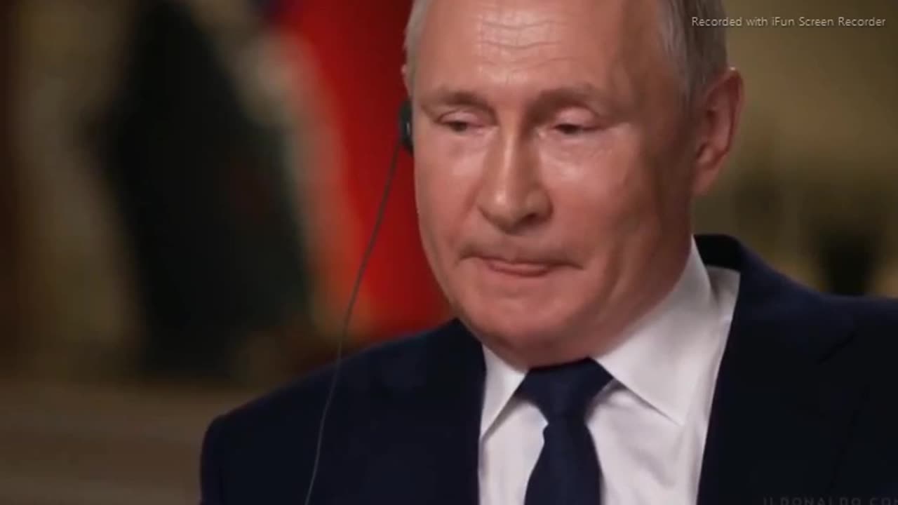TUCKER - PUTIN INTERVIEW OUT TAKES - SPOOF - RED VOICE MEDIA ON RUMBLE - 35 secs.-
