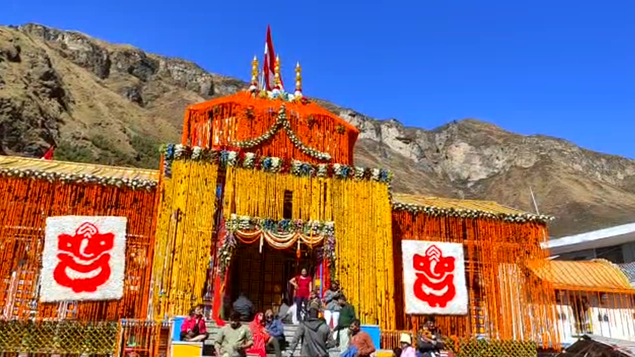 Badrinath dham darshan uttarakhand India