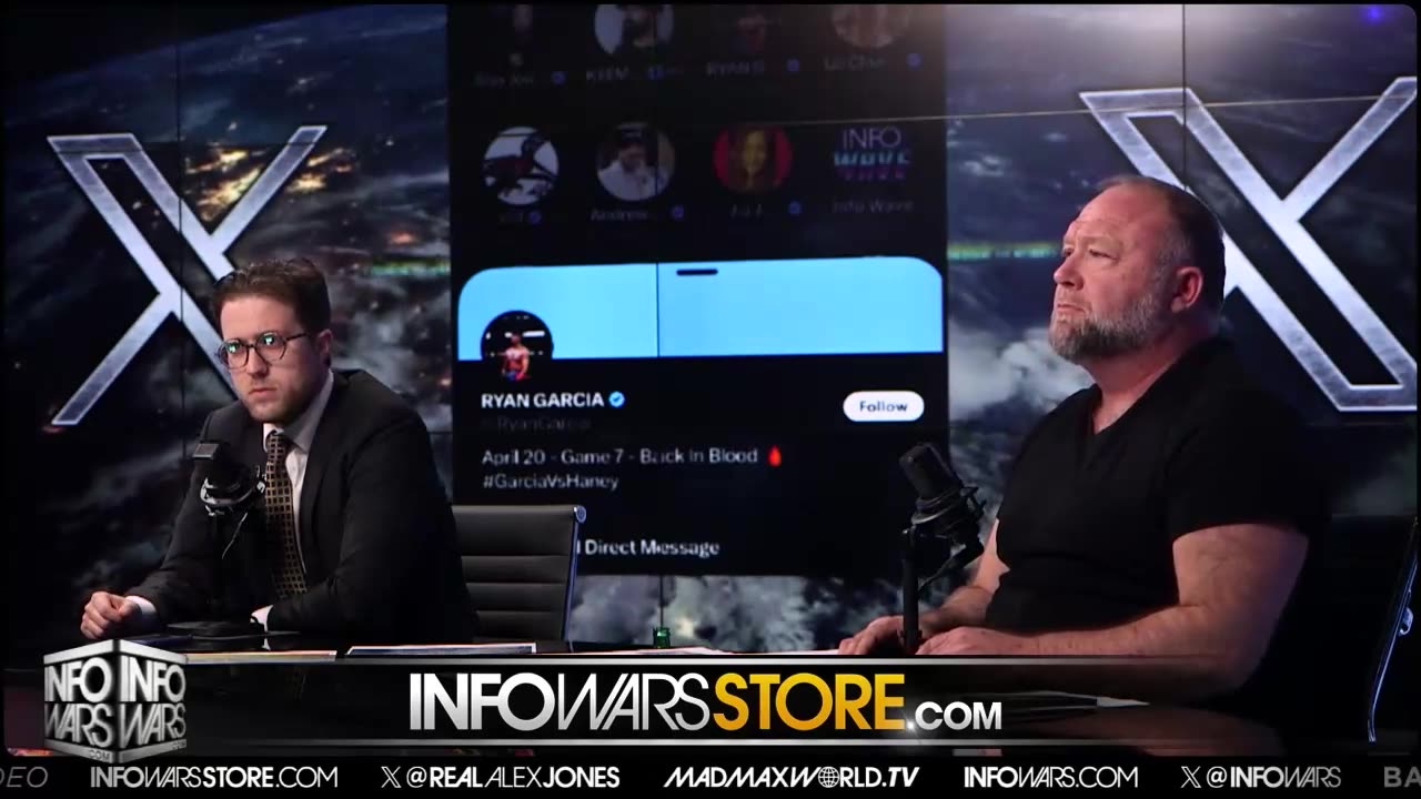 Ryan Garcia Doubles Down On Bohemian Grove Claims With Alex Jones