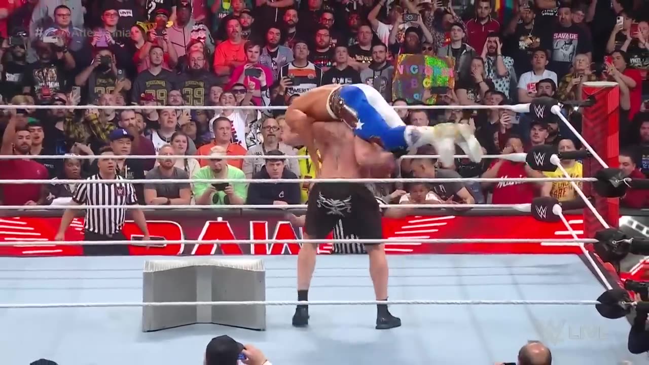 Brock Lesnar annihilates Cody Rhodes in a brutal and unprovoked attack: Raw, April 3, 2023