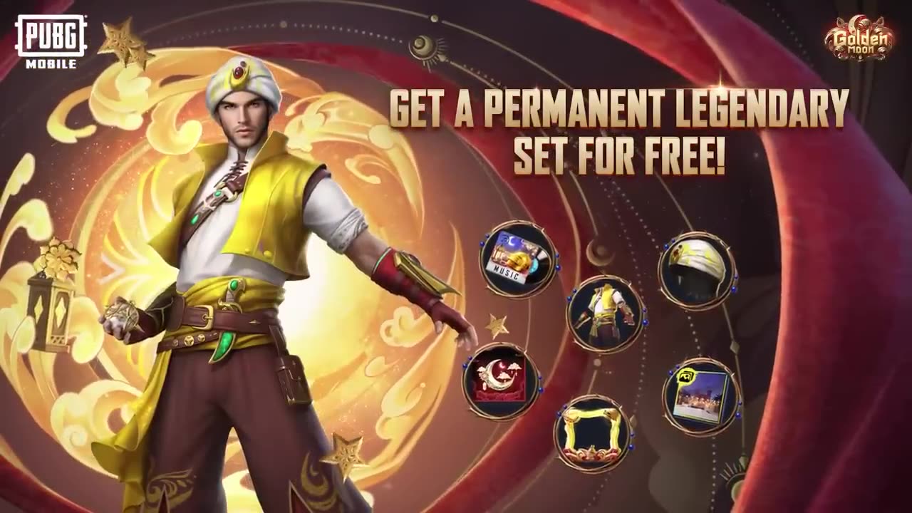 PUBG MOBILE |Golden Moon Bazaar Introduction