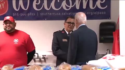 LISTEN: Biden Just Called the Salvation Army the Secret Service