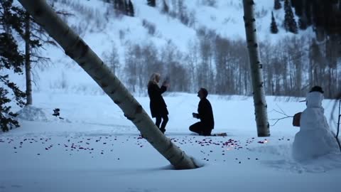 Best Proposal in Snowbird, Utah