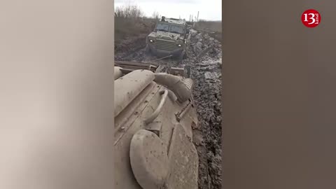 Ukrainian troops advancing on difficult, rough roads of Bakhmut