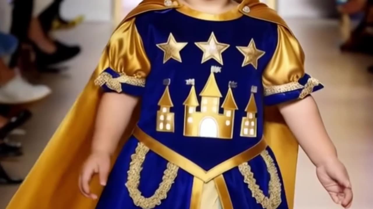 Toddler Runway Magic: 5 Adorable Fashion Looks! 🧜‍♀️🦁👑🍭🚀 #baby #baby reels #cute