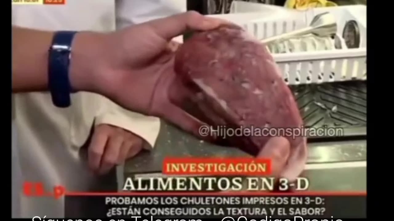 Alimentos 3D la estafa del cambio climatico