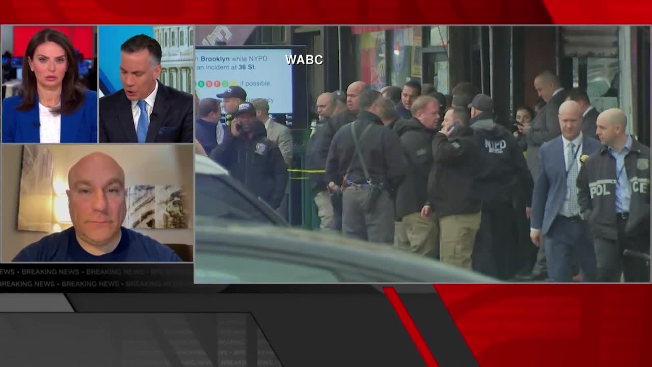 See the scene of the shooting at NYC subway station