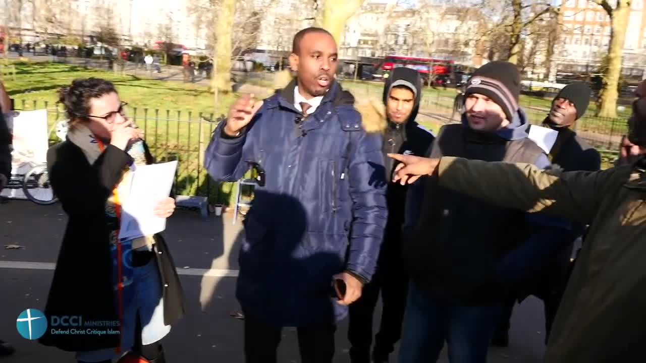 Muslims worship Muhammad the dead sinner every day. DCCI @ Speakers Corner