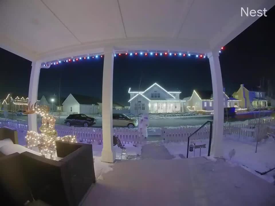 Guy Visited His Neighbors Dancing in a Costume Even After His Father Passed Away