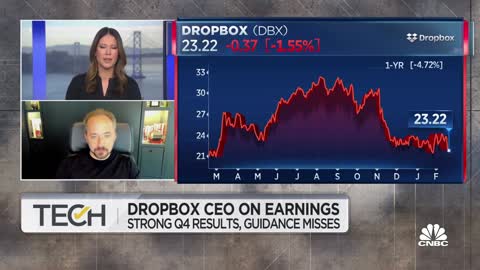 Dropbox shares sink after strong Q4 results and a miss on guidance-NEWS OF WORLD