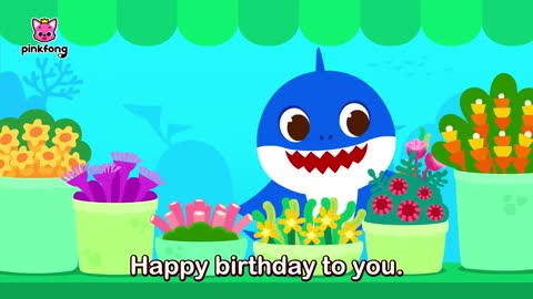 Happy Birthday, Pinkfong! _ Baby Shark Happy Birthday Song for Kids _ Pinkfong Official