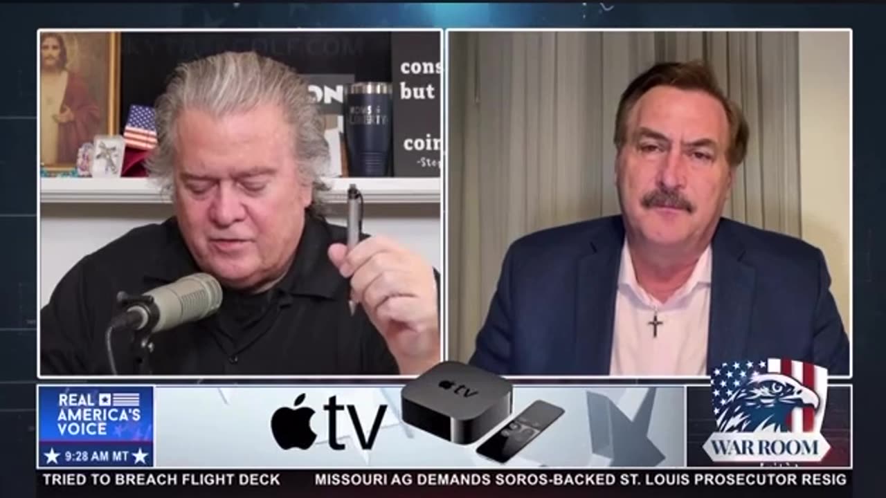 Mike Lindell on Jan 6