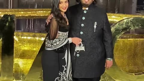 Radikha merchant and anant ambani
