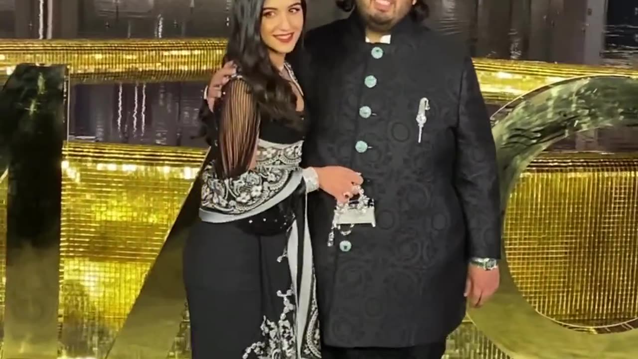Radikha merchant and anant ambani